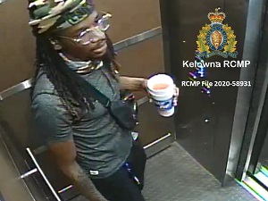 Kelowna RCMP is looking to identify and speak with this man.