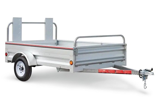 Photo of trailer represents an example of the appearance of the stolen trailer.