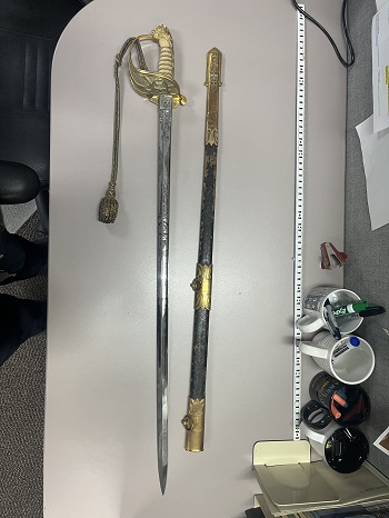 Two swords Trail RCMP hope they can identify the owner of.
